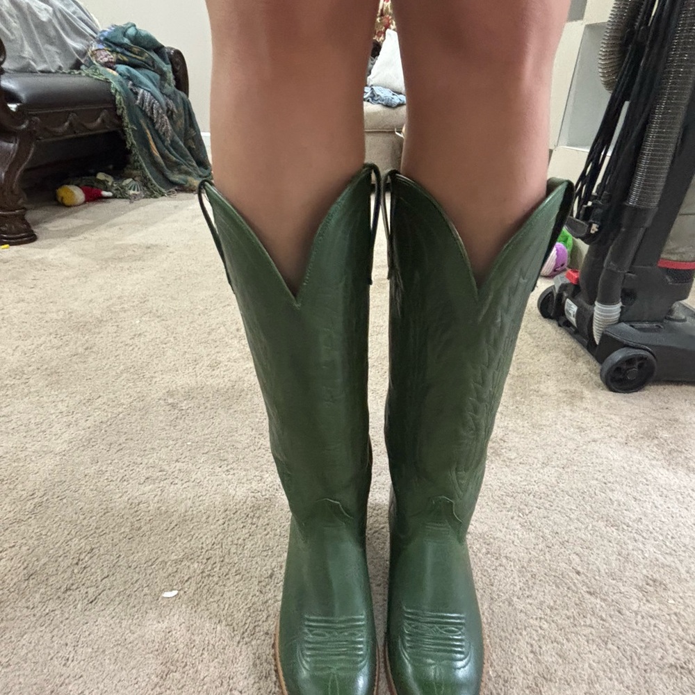 Black Star Hunter Green Boot Size 8 - Picture 9 of 11